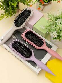 Bàn chải uốn tóc chuyên nghiệp 2026 Châu Âu + Anh, tạo sóng tóc xoăn và lọn xoắn hoàn hảo, không bị xơ rối, mượt mà và dễ chải, tạo kiểu tóc chuyên nghiệp như ở salon. - Nhiều màu - Xem 4