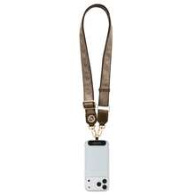 Guess 4g Logo Diamond Pendant - Brown - View 4