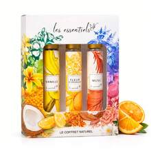 Fragrance World THE ESSENTIALS Eau De Parfum Gift Set 3x30ml Vanilla Orange Blossom Musk - Fruity & Citrus - View 2