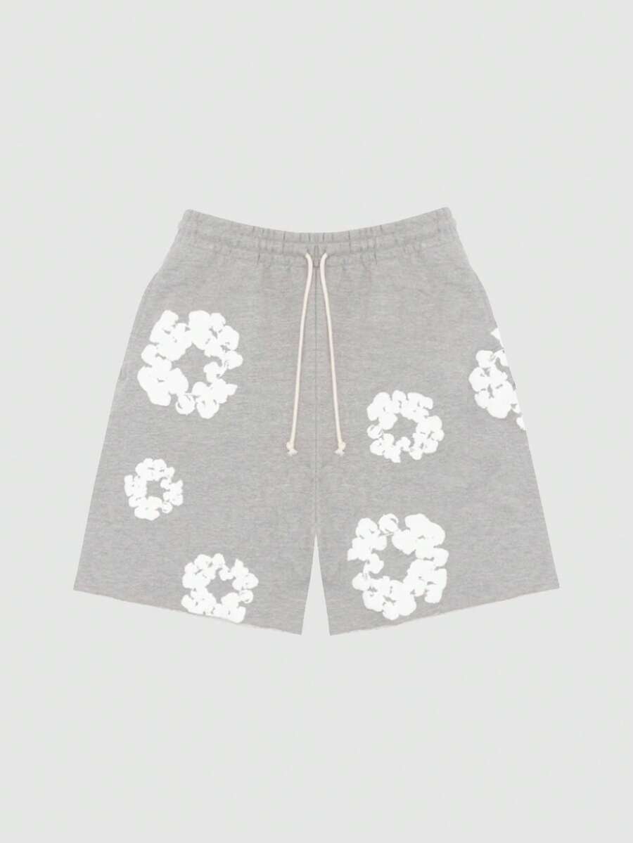 Men's Statement Print Shorts Fashion Designer Patterned Casual Daily Wear Shorts - 彩色 - 查看 1