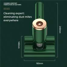 OBOVAY Wireless Bed Vacuum Cleaner, Handheld UV Vacuum Cleaner, Powerful Suction For Deep Cleaning Bedding, Sofa, Carpet And Other Fabric Surfaces - Multicolor - View 11