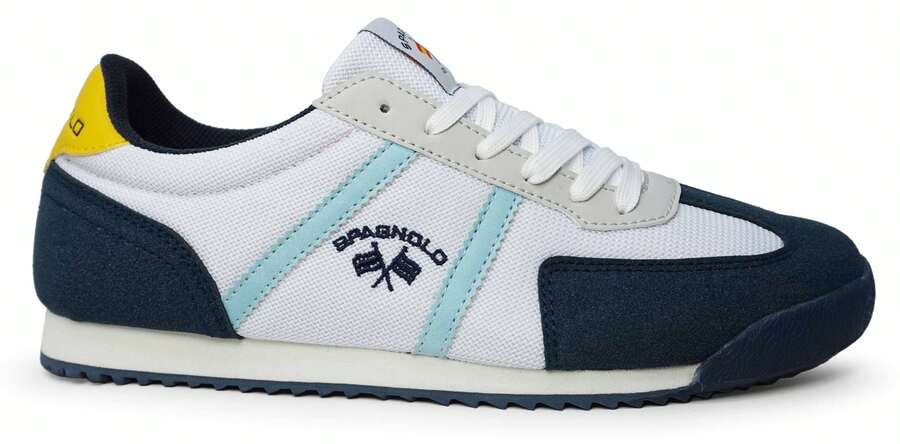 Spagnolo Men's Sporty Canvas Knotted Summer Vacation, 24-48 Hour Shipping - White - View 1
