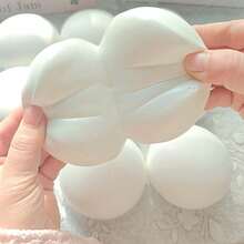 1个柔软挤压玩具，逼真减压玩具：柔软、回弹缓慢、黄油挤压玩具，适合玩耍和减压，回弹挤压会发出声音（有些人可能不喜欢气味），N-Eedoh，N-Eedoh挤压玩具，麦芽可挤压，斋月，斋月吉祥 - 彩色 - 查看 8