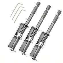 Spring Loaded Screw Holder Bit,Screw Gripper Tool Universal Anti-Drop Screwdriver Bit Screws Retaining Holders Clamp Fixing Set - Multicolor - View 12