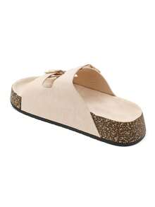 Sandal và dép hở gót phong cách Bohemian: Vẻ thanh lịch tự nhiên với những chi tiết thủ công tinh tế. - Màu be - Xem 4