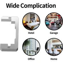 2 Pack Outlet Spacer, Metal Flush Fit Device Leveling Plates Loose Outlet Fix, Electrical Box Extender, Switch 2 - 2 - View 7