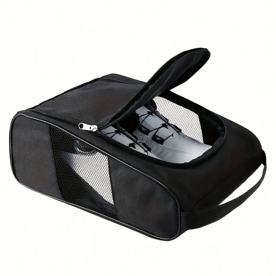 High Quality Odorless Fabric Golf Shoe Bag, Breathable Mesh Sports Shoe Bag, Travel Storage Bag For Men And Women - View 1