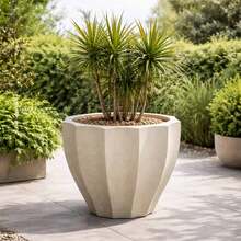 Interior Rona Round Sand Rotomolding Pot Ø60x54 - C - View 3