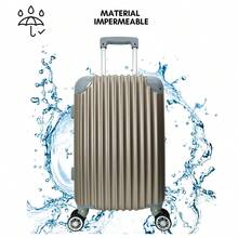 Lightweight Rigid Waterproof Hand Luggage For 10 Kg - Gold - View 6