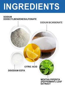 JUE FISH Limescale Cleaning Effervescent Tablets, Quickly Dissolve Stubborn Limescale, Easily Remove Difficult-To-Clean Limescale Stains In Kitchen, Bathroom, And More - Solid State - View 8