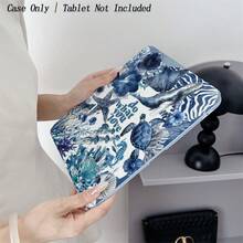 1 chiếc ốp bảo vệ máy tính bảng họa tiết hoa biển, có khe cắm bút cảm ứng, phù hợp với các dòng máy 10.9/10.2 inch Air 5th/Pro 11/10th/9.7 inch Air 2/7th/8th/Air 4/5, Pro 11, 10.9 inch 2022 Air, 13 inch Air M3 2025, 11 inch Air M3 2025, 11 inch A16 2025, 5/5PR/6/6PRO/7/7PRO, Galaxy Tab S10+/S9/A9, hỗ trợ chức năng tự động bật/tắt màn hình, phụ kiện máy tính bảng thời trang. - Nhiều màu - Xem 3