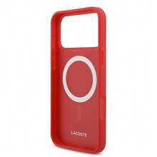 Lacoste Logo Embroidered  Case - Red - View 7