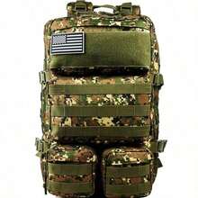 50L/30L Elite Tactical Backpack | 3X Stronger Work & Military Backpack | Resistant And Heavy Duty | 3 Day MOLLE Bug Out Bag - Multicolor - View 17