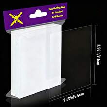 Hard Plastic Card Sleeves - Transparent Baseball Card Protector & Photo Card Storage Box Small Card Holder, Durable Trading Card Protector With Binding Accessories, Suitable For Collectors And Game Card Use, Transparent Card Clip Protector, Suitable For Collecting Game Cards, Top Loader, Suitable For Trading Cards, Plastic Card Sleeves, Suitable For Baseball, MTG, Sports Card Sleeves - Card Holder - View 11