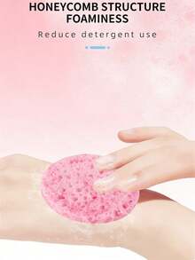 20/10/5/2 Stücke rosa komprimierte Gesichtstücher, hergestellt aus reiner natürlicher komprimierter Holzzellstoff-Schwammstruktur, sanfte Exfoliation, Make-up-Entferner, Gesichts- und Körperreinigung, wiederverwendbar, geeignet für Make-up und SPA-Masken, kann auch als Make-up-Puff/Gesichtsreinigungstuch/Körperpeeling verwendet werden, expandiert und wird weich, wenn es nass wird, geeignet für Badezimmer, Schlafzimmer, Waschtisch, unverzichtbares Make-up-Utensil für Reisen, Geschäftsreisen, Veranstaltungen - Verschiedenfarbig - Übersicht 3
