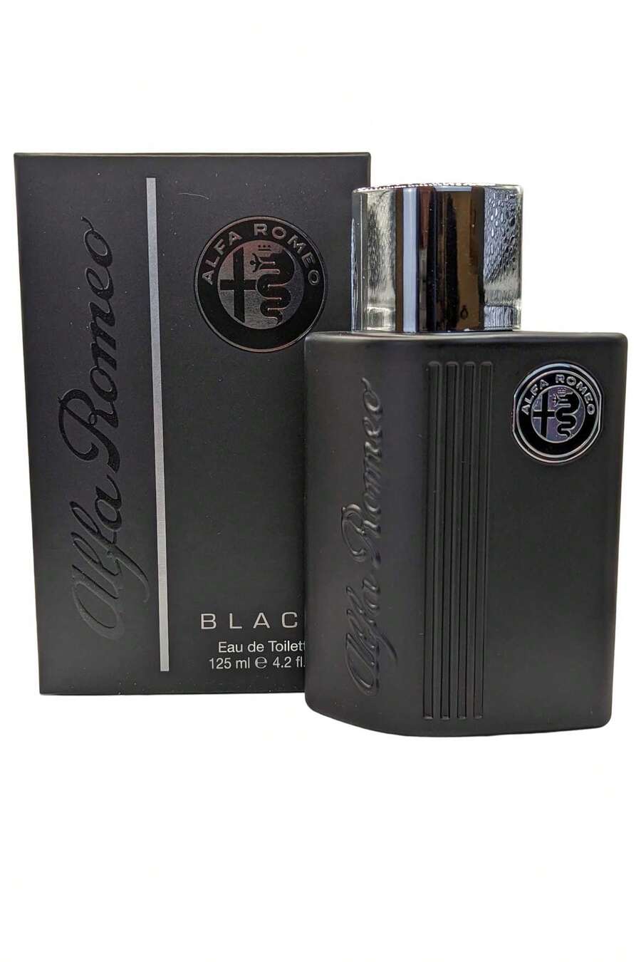 Alfa Romeo Black Eau De Toilette Spray 125ml Mens Fragrance - Woody & Earthy - View 1