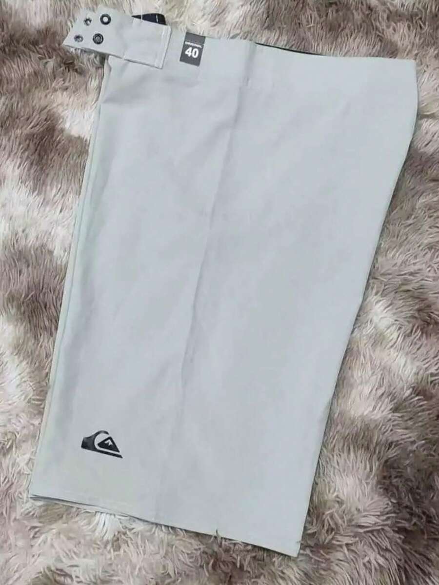 Men's Bermuda Shorts With Back Pocket, Basic Premium Summer, Casual, Pool, Beach - Off - View 1