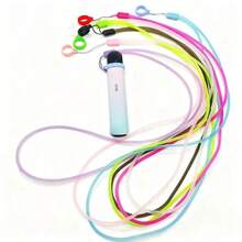 Glow-In-The-Dark Lanyard + Anti-Lost Ring / For E-Cigarette Use / Lanyard Material: Glow-In-The-Dark Plastic / Fashionable Accessory For E-Cigarettes / Black No Glow, Other Colors Glow / Universal Type / Suitable For Most E-Cigarettes - Multicolor - View 10