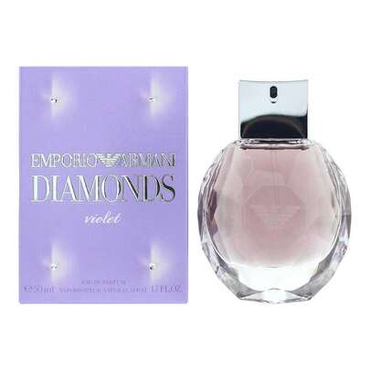  Emporio Armani Diamonds Violet Womens EDP 50ml With Free Fragrance Gift