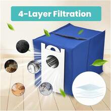 Dust Bags, Bobsweep Compatible, Replacement Parts For Ultravision Automatic Emptying Robotic Vacuum Cleaners, 10-Pack - C - View 2