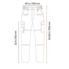 FR Pants For Men, 9 Oz 100% Cotton, Flame-Resistant Cargo Pants With Multi-Pockets And Elastic Waist, Reinforced Tear-Proof Stitching, Ideal For Welding Work And Casual Wear, XXL Size, Khaki - XXL, Khaki - 查看 10