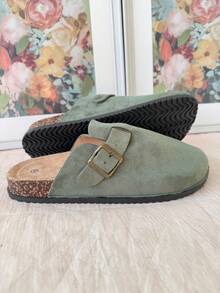 Men Slippers - Green - View 3