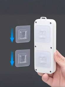 10 Pairs Strong Sticky Hung Double Sided Patch Hook Buckle Transparent Adhesive Wall Hooks Cup Sucker - One Size Fits All - View 6