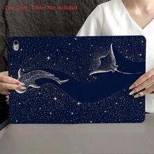 Bao da bảo vệ Ocean 1 - Mảnh kèm ngăn đựng bút, tương thích với các dòng máy 10.9/10.2/ Air thế hệ thứ 5/Pro11/10th/9.7/Air 2/ (thế hệ thứ 7)/ (thế hệ thứ 8)/ Air 4/5/ Pro 11/ Thế hệ thứ 10 10.9 inch 2022 Smart Case/ Air 13(M3 2025)/ Air 11(M3 2025)/ Air 11(M3 2025)/ 11(A16 2025)/Galaxy Tab S10+/S9/A9, chức năng tự động tắt/mở màn hình. - Nhiều màu - Xem 10