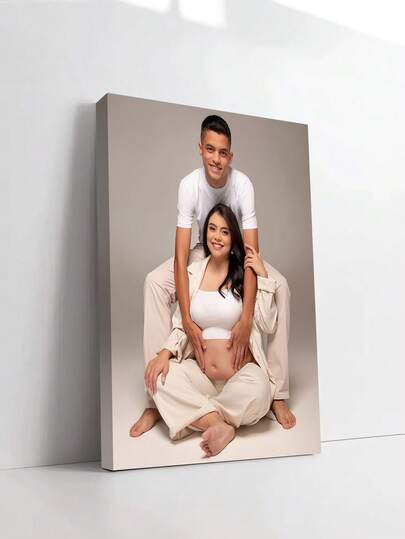 Quadro personalizado sem moldura (1 peça), pintura em tela personalizada com moldura para interiores, lembrança de casamento, decoração de casamento, decoração de quarto personalizada, presente para o Dia das Mães, presente para o Dia dos Pais, presente comemorativo personalizado, adequado para casamento, Dia das Mães, Dia dos Pais, Páscoa, formatura, itens personalizáveis, decoração de quarto, presente personalizado, quadro, foto, arte de parede com moldura, presente para melhor amigo, presente para família, presente de aniversário, presente para namorado, namorada, família, amante, amigo, decoração estética para casa.