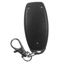 Controle para Portão 433Mhz compatível com PPA RCG GAREN Unystem AGL Intelbras Cronnos (Codigo Fixo) - IDS - Preto - Visão 2