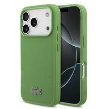 Funda Lacoste Logo Bordado iPhone - Verde - Ver 10