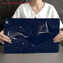 Bao da bảo vệ Ocean 1 - Mảnh kèm ngăn đựng bút, tương thích với các dòng máy 10.9/10.2/ Air thế hệ thứ 5/Pro11/10th/9.7/Air 2/ (thế hệ thứ 7)/ (thế hệ thứ 8)/ Air 4/5/ Pro 11/ Thế hệ thứ 10 10.9 inch 2022 Smart Case/ Air 13(M3 2025)/ Air 11(M3 2025)/ Air 11(M3 2025)/ 11(A16 2025)/Galaxy Tab S10+/S9/A9, chức năng tự động tắt/mở màn hình. - Nhiều màu - Xem 5