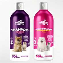 Neutral Shampoo + Detangling Conditioner Kit For Dogs And Cats, Bathing And Grooming - Whitening Kit + Conditioner - View 2