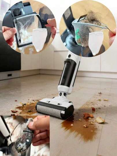 100 piezas, 50 piezas, 30 piezas, 10 piezas y 1 pieza están equipadas con un elemento de filtro inteligente, una pantalla de escoria de la máquina de limpieza húmeda, que puede aislar eficazmente el polvo, el cabello y todo tipo de suciedad sin preocuparse por reemplazar el elemento de filtro.