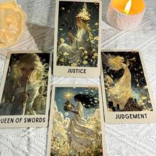 [Enchanted Bloom] Tarot, Ethereal Waite Tarot Deck, Full Set Of 78 Cards For Beginners And Novices, Traditional And Universal - Multicolor - View 4