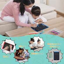 Magic Drawing Board With Pen, Paints In Color, Perfect For Children - Multicolor - View 8
