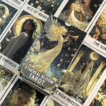 [Enchanted Bloom] Tarot, Ethereal Waite Tarot Deck, Full Set Of 78 Cards For Beginners And Novices, Traditional And Universal - Multicolor - View 1