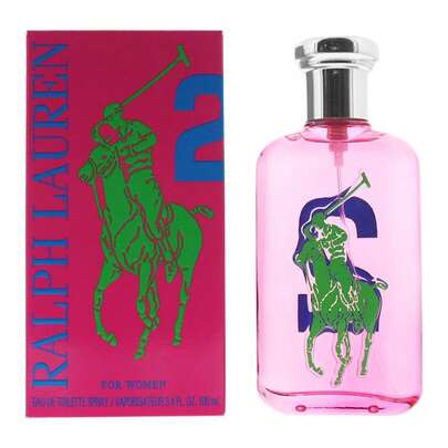  Ralph Lauren Big Pony Collection 2 Pink Womens EDT 100ml With Fragrance Gift