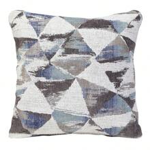 Durable Chenille Fabric Sofa W Decorative Pillows Blue Contemporary Living Room Furniture 1pc On-Site - 灰色 + 合板 + 現代風格 + 6 座 - 查看 12