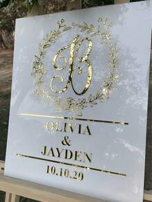 1PC Personalized Custom Acrylic Commercial Signage | 3D Acrylic Commercial Signage | Rectangular 3D Commercial Logo Signage | Custom Acrylic Logo Signage | 3D Acrylic Signage - Multicolor - View 11