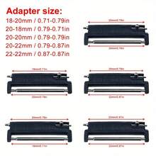 实用型 2 件套手表工具表带连接器金属适配器，18mm、20mm、22mm 可互换，6 个快拆销连接器，多种备用方案，附赠 1 个专用拆装工具 - 彩色 - 查看 2