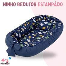 Crib Reducer Nest For Baby Boy Girl Pink Blue Layette - 海洋探險 - 查看 3