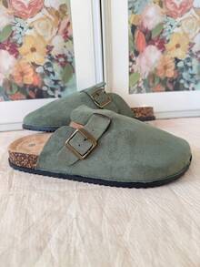 Men Slippers - Green - View 2