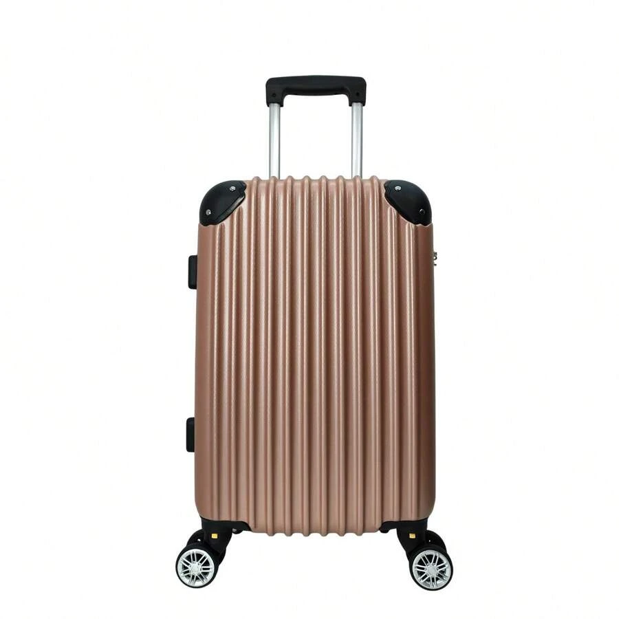 Maleta De Mano Para 10 Kg Ligera Rigida Impermeable - Rosa Oxidada - Ver 1