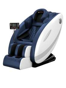 Sillón de Masaje Gravedad Cero, Terapéutico de Cuerpo Completo con Control Remoto (95 * 73 * 150 Cm). Bluelander - Azul Marino - Ver 1