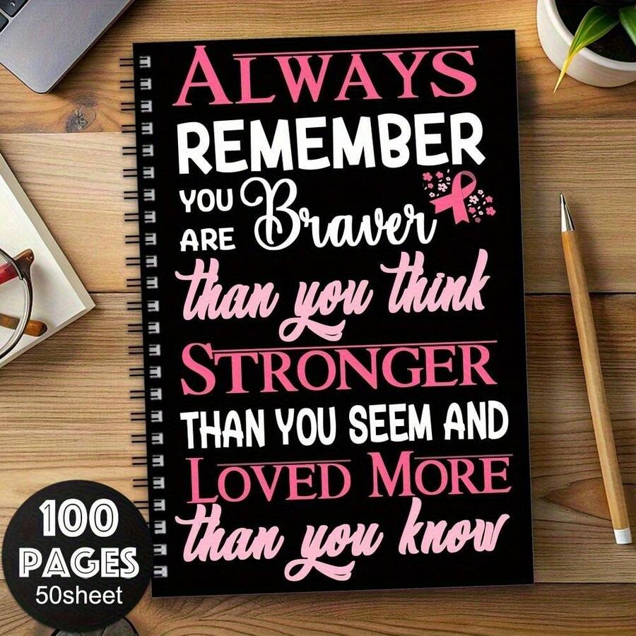 1本乐观积极螺旋笔记本，内含自我提升提示，适合赠送给朋友、家人、爱人或自己。 - A - 查看 1