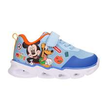 Cerdá Disney 米奇發光運動鞋，男女童款 - 米奇老鼠鞋，魔鬼氈搭扣，輕便EVA鞋底，舒適耐穿，可調節，適合上學和日常穿著 ⚫ 免費配送 ✅ 24/48小時送達西班牙大陸 - 米老鼠 - 查看 1