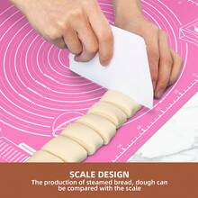 1pc Non-Stick Dough Rolling Mat With Measurements - - - View 4