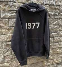Essentials 1977 Hoodie Iron 192BT212050F Men's Classic Cotton Sweatshirt Sizes XS To L  Fashionweek  Fallfreshness - 白色 - 查看 3