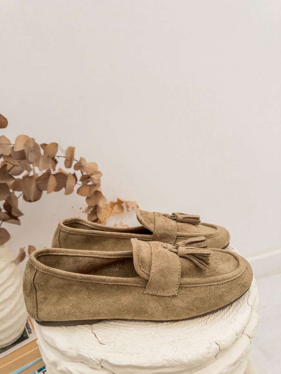 Women Flats - 綠色 - 查看 1